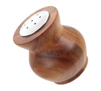 Healeved Bouteille à Poivre et Sel en Bois et Acier Inoxydable Moulin Manuel Multifonction pour Épices Sel Sucre - Grand Format pour Barbecue Cuisine Maison Récipient à Condiments