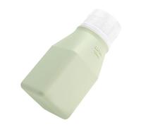Healeved Bouteilles Distributeurs De Shampoing Et Soins Liquides 100 Ml Format Carré En Silicone Vert Fruité Pour Utilisation En Voyage Et Kit De Rangement Portable