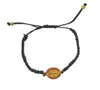 Healeved Bracelet Corde Tressée Réglable Saint Benoît pour Hommes Religieux Durable et pour Fête des Pères et Occasions Spéciales