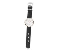 Healeved Bracelet de Toile Étanche pour Hommes Bracelet de Remplacement Élégant Noir Optimal