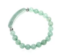 Healeved Bracelet Pierre Naturelle pour Femme Bijou de Poignet Créatif avec Chaîne Accessoire Élégant et Original pour Assortir à Vos Tenues