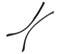 Healeved Branches de Remplacement Universelles pour Lunettes en Tr90 Noir, Confortable à Porter Design Antidérapant, Accessoires Pratiques pour Lunettes de Lecture et Usage Quotidien
