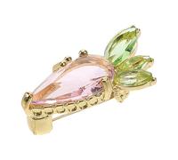 Healeved Broche Carotte en Alliage de Zinc Épingle pour Vêtements Femmes Accessoire Végétal Esthétique Design Fonctionnel pour Col de Chemise Usage Polyvalent Mode Féminine