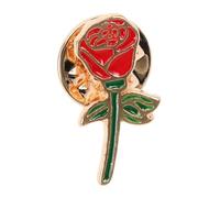Healeved Broche Fleur Rose en Alliage de Zinc pour Femme, Épingle à Revers Vintage, Accessoire Mode pour Mariage et Fête, Présent Romantique pour Couple, Bijou Élégant Polyvalent