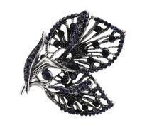 Healeved Broche Fleur Vintage avec Creux Élégante et Légère pour Femmes Accessoire Robe Chic pour Mariage et Usage Quotidien