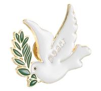 Healeved Broche Paix Vintage pour Femmes Épingle à Revers Élégante Décoration Spirituelle Communion et Baptême Accessoire pour Vêtements et Châles