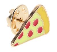 Healeved Broche Pizza Cartoon Émail Accessoire Mode Compact et Léger Pin Cadeau Femme pour Sacs Vêtements et Chapeaux Broche Créative pour Fêtes et Usage Quotidien