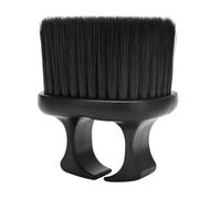 Healeved Brosse à Barbe Portable Noire en Nylon et Polypropylène Brosse de Nettoyage pour Cheveux et Moustache Compacte pour Entretien Personnel et Usage Salon