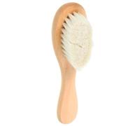 Healeved Brosse à Détacher en Poils Naturels pour Linge Délicat Brosse à Récurer Douce pour Vêtements en Coton Tricots et Linge de Maison Outil pour Éliminer Taches Tenaces