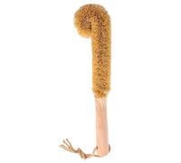 Healeved Brosse à Thé Manche Long en Bois de Hêtre et Poils Naturels pour Nettoyage Facile Petites Tasses et Verres à Vin