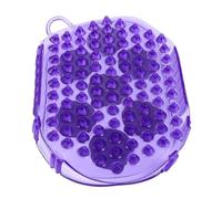 Healeved Brosse de Massage pour Corps avec Billes en Acier Pvc, Compacte et Légère, Forme Ovale, pour Usage à Domicile et Salle de Bain, Convient à Tous Âges