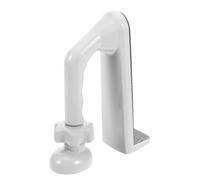 Healeved Butée de Porte de Sécurité sous Porte Antivol en Alliage D'aluminium Blanc pour Entrebâillement 5-35mm Portable Résidence Secondaire et Bureau Locataires et Invités