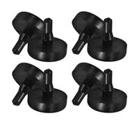 Healeved Butées en Caoutchouc pour Pédale de Frein ’Embrayage Ensemble de 8 Pièces Noires Solide et Résistant à L’Usure Remplacement Précis pour Contacteur Feu Stop Accessoires Auto