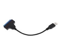 Healeved Câble pour Transfert de Données de Disque Dur Externe en Plastique Noir Adaptateur 2,5 Pouces Supporte L'échange Disques pour SSD