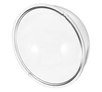 Healeved Cache Dôme pour Caméra de Surveillance 3,1 Pouces en Acrylique Transparent, Résistant aux Intempéries, Facile à Installer pour Usage Intérieur et Extérieur