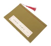 Healeved Cahier de Calligraphie Chinoise pour Pratique Calligraphie Cahier d'Exercices de Traçage en Papier Portable pour Étudiants et Amateurs