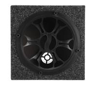 Healeved Caisson de Basses 6,5 Pouces en Bois et Feutre pour Voiture | Résonance Réduite, Format Compact, Compatibilité, pour Installation Audio Véhicule et Portable