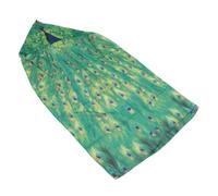 Healeved Cape à Capuche Garçon Fille Halloween Cosplay Costume Peacock Cape Longue pour Fête Déguisement Sorcier et Confortable