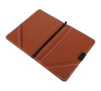 Healeved Carnet de Score de Golf en PU Cuir Marron Clair Bloc-Notes Portable pour Notation Précise Porte-Cartes Élégant et Léger Accessoire Indispensable pour Tournois et Parties de