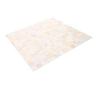 Healeved Carrelage Mosaïque Blanc Naturel sans Joint Adhésif pour Décoration Murale Salon et Hall D'entrée, Tuile Non Émaillée Sûre et Écologique