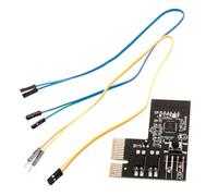 Healeved Carte de Bouton d'alimentation Pratique pour Démarrage Facile de L'ordinateur PC à Distance en Plastique en Toute Simplicité