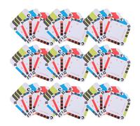 Healeved Cartes de Tissage Lot de 200 Pièces en Carton Blanc Portable et Léger pour et Artisanat de Tissage pour Activités Créatives et Éducatives