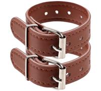 Healeved Ceinture de rangement en cuir pour vélo - Pour garçon et fille - Multi-usage - Réglable - Pour guidon avant