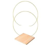 Healeved Cerceau Floral Décoratif avec Base en Matériau Synthétique, Structure Stable et Antichute, pour Décoration Mariage et Centre de Table DIY