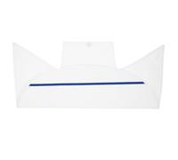 Healeved Chapeau Infirmière Blanc Accessoire de Costume Respirant pour Cosplay et pour Femmes