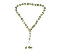 Healeved Chapelet Musulman 33 Perles D’agate Naturelle, Chaîne De Perles Acrylique, Fournitures Musulmanes, Accessoire De Prière, Présent Religieux Pour Pèlerinage Et Mariage