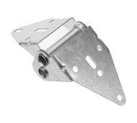 Healeved Charnière et Support de Fixation en Fer pour Portes Résidentielles de Garage, Accessoire Support, Compatible Portes Sectionnelles, Usage Rénovation