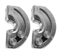 Healeved Charnières Invisibles Robustes Limiteur à 90 Degrés en Acier Inoxydable Structure Incurvée, 2 Pièces pour Portes D'armoires Industrielles Adaptées aux Bureaux et