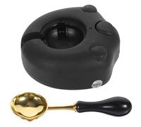 Healeved Chauffe-Cire USB Chat Patte Noir Four à Cire Électrique Basse Tension Fondoir à Cire Polyvalent pour Loisirs Créatifs à Cacheter pour Timbres et Scellés