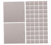 Healeved Chiffons de Nettoyage et Polissage pour Bijoux Argenté 8x8 Cm Gris 10 Pièces Réutilisables Chiffon à Polir L'argenté Lingettes Entretien Bijoux Antioxydantes