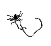 Healeved Clip Oreille Araignée Style Punk Boucles Oreilles Clips Femmes Accessoire De Costume Pour Femme
