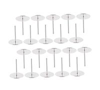 Healeved Clous d'Oreilles Ronds en 200 Pièces Accessoires Décoratifs Design Simple pour Femmes Compatible Styles