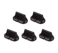 Healeved Code Erhu en Ébène Noir, 5 Pièces, Pont de Barre Professionnel pour Instrument de Musique Traditionnel Chinois, Accessoires pour Erhu Adaptés aux Musiciens Débutants et Confirmés,