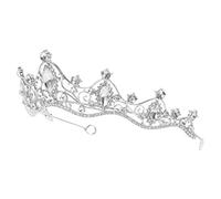 Healeved Coiffe De Mariage Pour Mariée Bandeau En Strass Décorations De Mariée Élégantes Bibi Royal