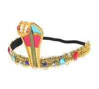 Healeved Coiffe Égyptienne Serre-tête Tête De Serpent Pour Femme Accessoire De Costume Décoration De Cheveux Pour Halloween