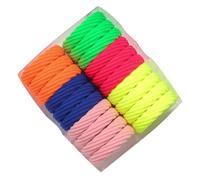 Healeved Collection De 100 Élastiques À Cheveux Tendance - Cordes En Vibrantes Idéales Pour Les Accessoires De Coiffure Des Filles Des Femmes Et Des Enfants