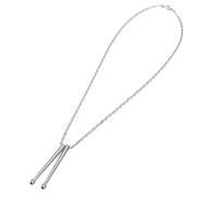 Healeved Collier en Acier Pendentif Baguette de Tambour Accessoire Élégant pour Hommes et Femmes Bijoux Hip-Hop Décoration de Cou pour Tenues