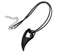 Healeved Collier Pendentif Dent De Loup Bijou Décoratif Pour Homme Chaîne De Cou