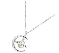 Healeved Collier Planète Lune Pour Femme Collier Pendentif Élégant Avec Pour Ma Fille