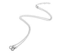 Healeved Collier Ras Cou Pour Femme Avec Pendentif Cadenas Collier à Chaînes Entrelacées Bijoux Rétro