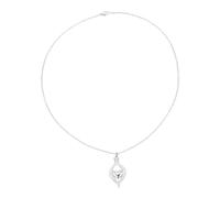 Healeved Collier Urne Cœur Acier Inoxydable avec Diffuseur Parfum Pendentif Crémaillère Commémoratif pour Femmes et Hommes Accessoire Funéraire Personnalisé