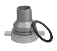 Healeved Connecteur de Pompe à Eau Portable en Aluminium pour Moteur à Essence, Installation Facile, Raccord Droit 3 Pouces à 2 Pouces, pour Irrigation Agricole