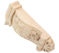 Healeved Console en Bois Massif Sculpté Support D’Angle de Colonne Romaine 63 X 13 X 25 CM Style Européen Décoration Intérieure Rustique pour Maison Accessoire Décoratif Mural