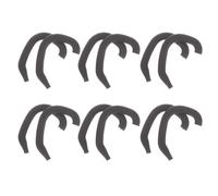 Healeved Correcteur D’oreilles Pour Bébés En Silicone Noir, 6 Paires, Coussinets Confortables Pour Oreilles Décollées, Soutien Du Pavillon Auriculaire, Adapté Au Sommeil Quotidien