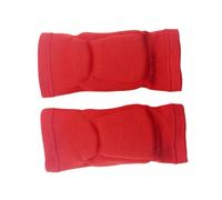 Healeved Coudières de Sport Rouges en Éponge Épaisse Respirante, Paire de Manchons de Compression pour Hommes et Femmes, Protection Antichoc pour Basketball, Football, Volleyball et