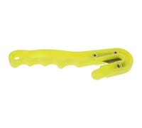 Healeved Coupe-Corde de Plongée sous-Marine Jaune Outil de Coupe Pratique et Léger Coupe-Ligne de Sauvetage pour Corde Équipement de Plongée Essentiel pour Intervention d'urgence